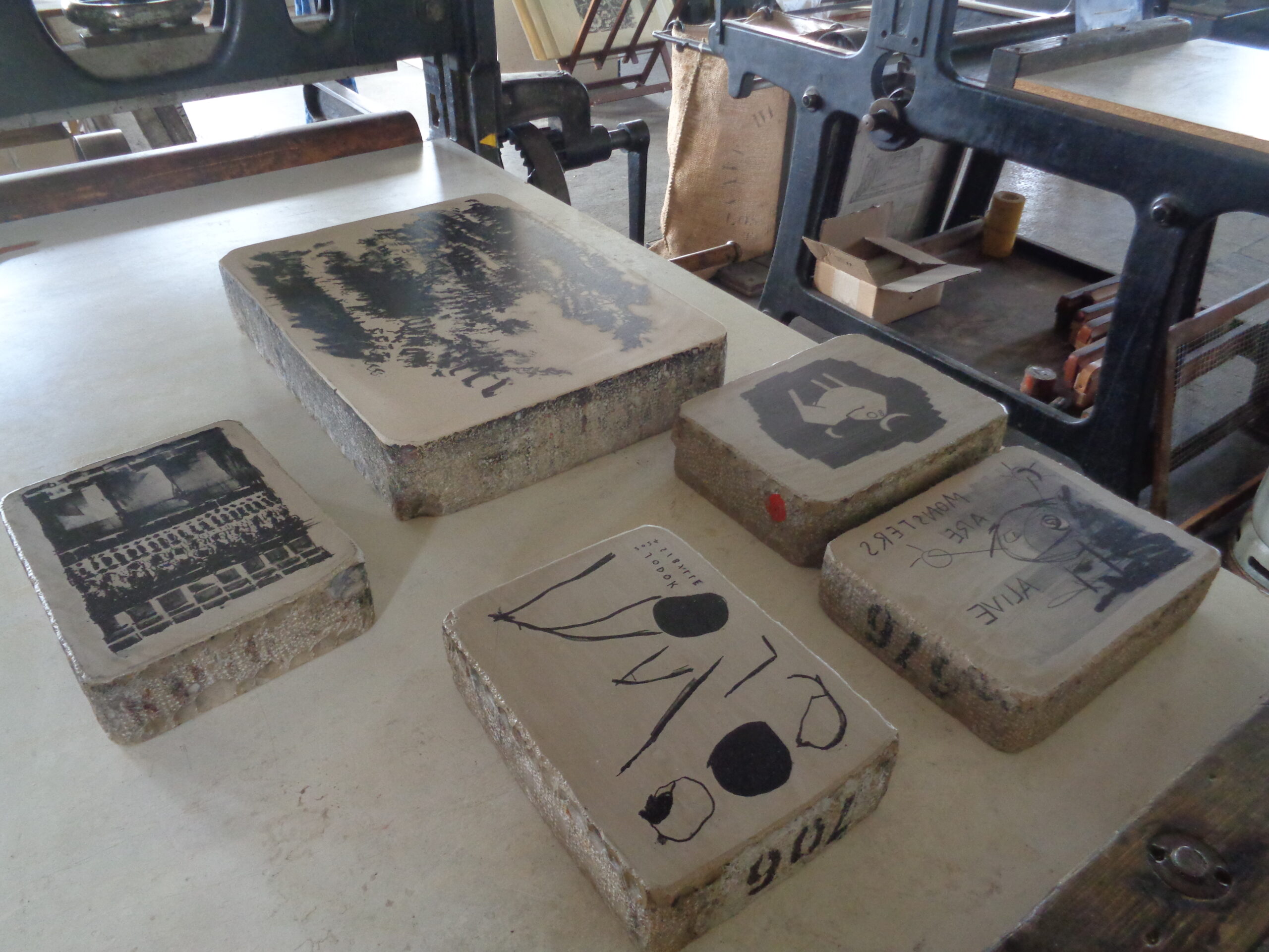 Read more about the article Lithografiekurs mit Restauratorinnen